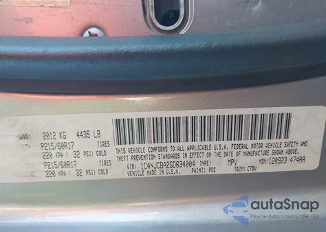 2016 Jeep Compass Sport из США, поврежденный, VIN 1C4NJCBA2GD634004